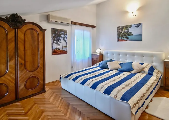 House With Sea View&garden In 3* Nerezine